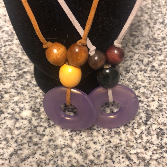 Southwest Cowgirls Circle Necklaces - Picture 2 of 3